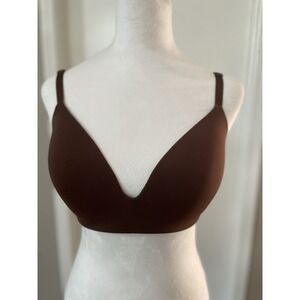 Victoria's Secret The T-Shirt Lightly Lined Brown Bra 36D Excellent Condition